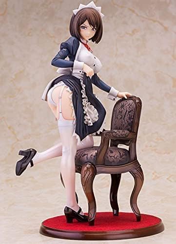 ASEDRFY Anime Girl Figura de edici?n limitada Anime Maid Figure Chitose Ito Beautiful Girls DX Version Ver. Figura de acci?n, decoraci?n de 27 cm, figura de juguete para adultos, cifras von ASEDRFY