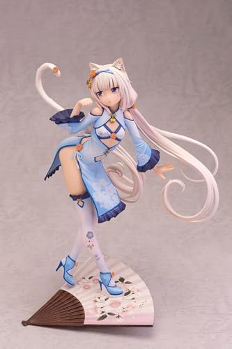 ASEDRFY Anime Nekopara Vol.1 Soleil Opened! Chocolate Vanilla Actionfigur Schöne Mädchenpuppe Ornament Statue Dekorationen Neujahr Deluxe Version von ASEDRFY