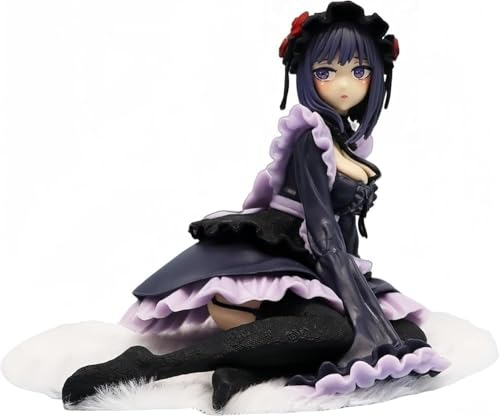 ASEDRFY Anime Originelle Figur Mädchen Charakter Niedlich Lolita Charakter Modell Spielzeug Statue Serie Modell Desktop Ornamente Home Gift Anime Actionfigur Spielzeug PVC Charakter Sammlerstücke 11,5 von ASEDRFY