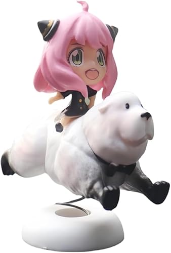 ASEDRFY Anya - Juego de cifras de acci?n con forjador de bonos, figura de anim? de PVC, modelo de dibujos animados, colecci?n de computadora, regalo de decoraci?n de 3.5 pulgadas (A) von ASEDRFY