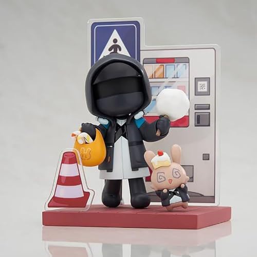ASEDRFY Arknights Doctor Amiya Figur PVC-Statue Anime-Figuren Actionfigur Modellsammlung Puppe Dekoration Spielzeug Geschenk (Farbe: Schwarz) von ASEDRFY