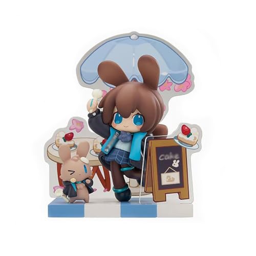 ASEDRFY Arknights Doctor Amiya Figur PVC-Statue Anime-Figuren Actionfigur Modellsammlung Puppe Dekoration Spielzeug Geschenk (Farbe: Schwarz) von ASEDRFY