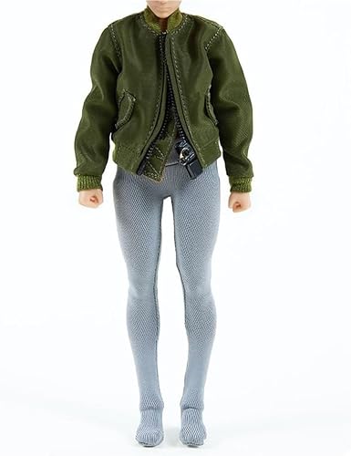 ASEDRFY Damen-Kleidung, 1/12 Maßstab, Figur, Puppenkleidung, Jacke, enganliegendes Legging-Kostüm für 15,2 cm große Soldaten-Actionfigur ASEDRFY Damen-Kleidung, 1/12 Maßstab, Figur, Puppenkleidung, Jacke, enganliegendes Legging-Kostüm für 15,2 cm große Soldaten-Actionfigur von ASEDRFY