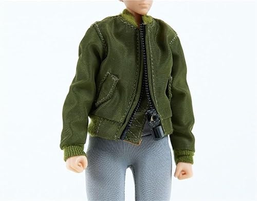 ASEDRFY Damen-Kleidung, Figurenpuppe, Mantel, Jacke, Kostüm für 15,2 cm große Soldatinnen, Actionfigur, Körperpuppe (Rosa) von ASEDRFY