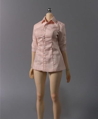 ASEDRFY Damenfigur im Maßstab 1/6, Puppenkleidung, Hemd, Kleid, Kostüm für 30,5 cm große Soldatinnen, Actionfigur, Puppe (braun) von ASEDRFY