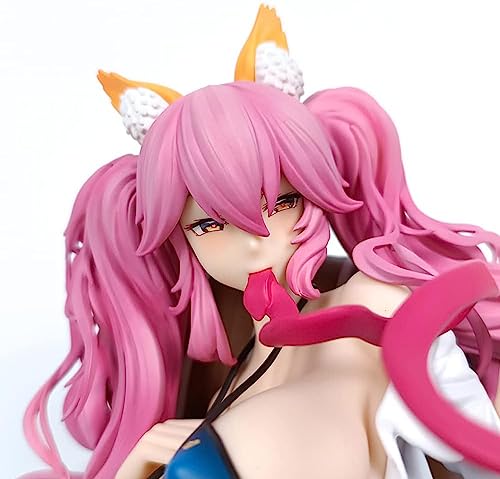 ASEDRFY Ecchi Figure Anime Figure Fate/Grand Order Tamamo No Mae Caster Vestiti Rimovibili Collezione di Modelli Statue Decor Giocattolo in Scatola 14,5 cm/5,7 Pollici von ASEDRFY