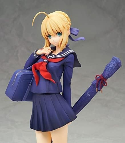 ASEDRFY Exquisite 18 cm Anime Girl Fate Stay Night Uniformen Stehendes Modell Figuren PVC Anime Cartoon Spiel Charakter Modell Statue Spielzeug Sammlerstücke Dekorationen Ornamente Geschenke von ASEDRFY