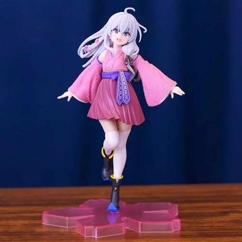 ASEDRFY Figur/Anime-Figur/bemaltes Charaktermodell/Spielzeugmodell/PVC/Anime-Sammelobjekt, 20 cm (runde, transparente Basis) von ASEDRFY