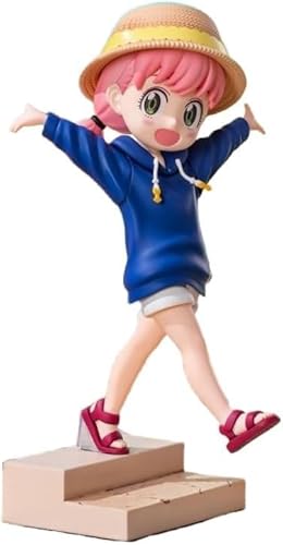 ASEDRFY Figura de acci?n Anya - Figura de acci?n de Anya Forger Personaje de PVC Estatua Modelo Colecci?n Adorno Decoraci?n de Anime Regalo 5.9 von ASEDRFY