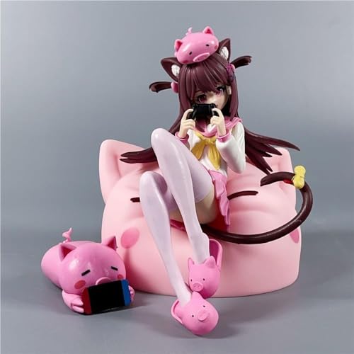 ASEDRFY Figura de acción de Kafuu Chino y Asaki/Figura ECCHI/Modelo de Personaje Pintado/Modelo de Juguete/PVC/artículo de colección de Anime(Asaki) von ASEDRFY