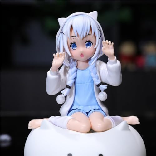 ASEDRFY Figura de acción de Kafuu Chino y Asaki/Figura ECCHI/Modelo de Personaje Pintado/Modelo de Juguete/PVC/artículo de colección de Anime(Asaki) von ASEDRFY