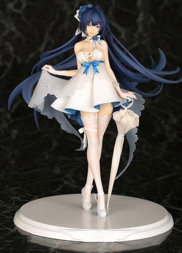 ASEDRFY - Figura de anime para niña, 23 cm, Myethos Raiden Mei MmiHoYo Honkai Impact 3, vestido de novia con paraguas, postura de pie, figura de acción de PVC, juguete juego de estatua, colección de ASEDRFY - Figura de anime para niña, 23 cm, Myethos Raiden Mei MmiHoYo Honkai Impact 3, vestido de novia con paraguas, postura de pie, figura de acción de PVC, juguete juego de estatua, colección de von ASEDRFY