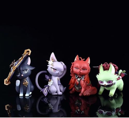 ASEDRFY Genshin Impact Diluc Kuki Shinobu Keqing PVC Collectible Game Q Action Figure Character Model Anime Toys von ASEDRFY
