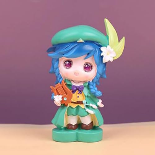 ASEDRFY Genshin Impact PVC-Sammelspiel, Actionfigur, Charaktermodell, Anime-Spielzeug (Farbe: lila) von ASEDRFY