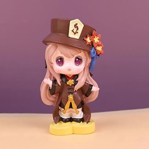 ASEDRFY Genshin Impact PVC-Sammelspiel, Actionfigur, Charaktermodell, Anime-Spielzeug (Farbe: lila) von ASEDRFY