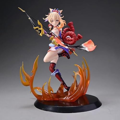 ASEDRFY Genshin Impact Yoimiya PVC Sammelspiel Actionfigur Charakter Modell Anime Spielzeug von ASEDRFY