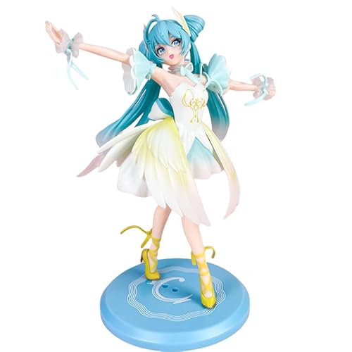 ASEDRFY Hatsune Figure, Chinese Style Cheongsam Standing Hatsune Figurine 21cm/9.3inch Cosplay PVC Statues Model Souvenirs for Anime Fans Gifts (a) von ASEDRFY