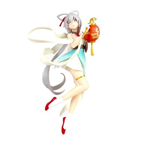 ASEDRFY Hatsune Figure, Chinese Style Cheongsam Standing Hatsune Figurine 21cm/9.3inch Cosplay PVC Statues Model Souvenirs for Anime Fans Gifts (a) von ASEDRFY