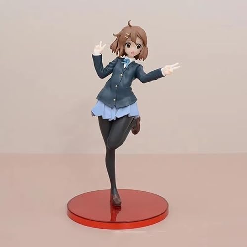 ASEDRFY Hirasawa Yui Akiyama Mio Anime Actionfigur Modell Figur Kollektion Modell 18cm (A) von ASEDRFY