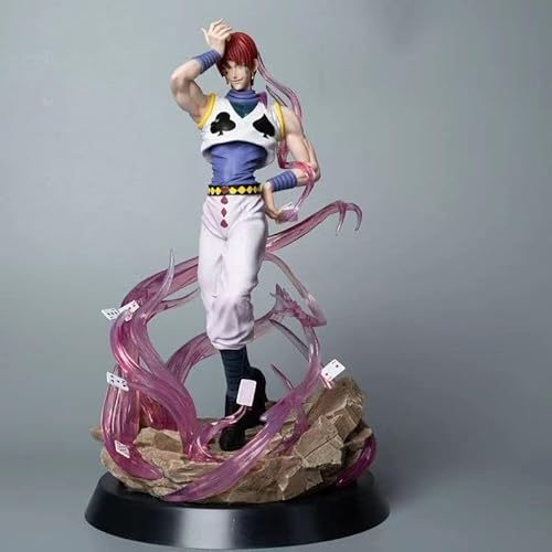 ASEDRFY Hunter Hunter Figur Hisoka Actionfiguren Gon Freecss & Killua Zoldyck Model Collection Statue Geschenk 32 cm von ASEDRFY