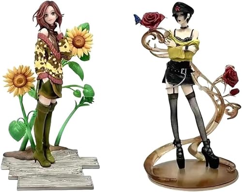 ASEDRFY Komatsu Nana & Oosaki Nana-Figur/Anime-Figur/bemaltes Charaktermodell/Spielzeugmodell/PVC/Anime-Sammelobjekt, 23 cm (Farbe: (2 Stück)) von ASEDRFY