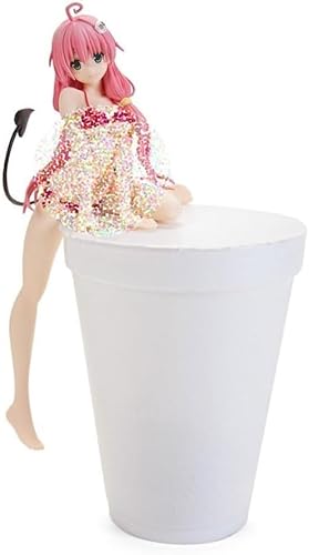 ASEDRFY Lala Nudel-Stopper-Figur, Anime-Sammlerstücke, süßes Puppenmodell/Dekoration/PVC-Statue, Actionfiguren, 16 cm (ohne Tasse) von ASEDRFY