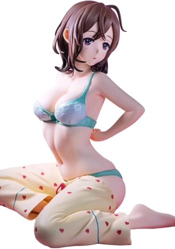 ASEDRFY Ljcjbb Figura ECCHI Figura de Chica Anime Figura Original 1/4 Hentai/Estatua de Juguete/Colección de Modelos/Personaje Manga japonés/PVC/Figuras de acción/19 cm/7,4 Pulgadas. von ASEDRFY