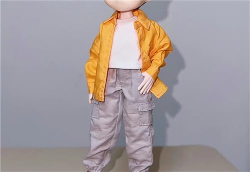 ASEDRFY Männerkleidung im Maßstab 1:12, Figuren, Puppenkleidung, Hemd, Weste, Cargohose, Kostüm für 15,2 cm männliche Soldaten, Actionfigur, Puppe ASEDRFY Männerkleidung im Maßstab 1:12, Figuren, Puppenkleidung, Hemd, Weste, Cargohose, Kostüm für 15,2 cm männliche Soldaten, Actionfigur, Puppe von ASEDRFY