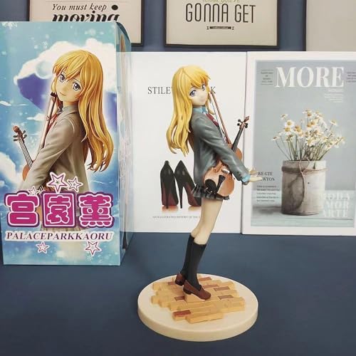 ASEDRFY Miyazono Kaori Actionfigur Violinist Mädchen Figur Colllection Model Puppe Puppe Weihnachten 20cm ASEDRFY Miyazono Kaori Actionfigur Violinist Mädchen Figur Colllection Model Puppe Puppe Weihnachten 20cm von ASEDRFY