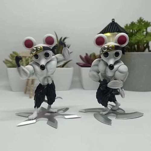 ASEDRFY Muscle Mouse Actionfigur Muscle Rat of Uzui Tengen Collection Model Gifts 8cm ASEDRFY Muscle Mouse Actionfigur Muscle Rat of Uzui Tengen Collection Model Gifts 8cm von ASEDRFY