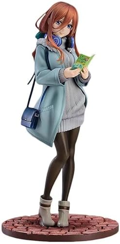 ASEDRFY Nakano Miku Actionfigur Gotoubun no Hanayome 1/6 Date Anime Figur Anime Statue Sammlung Puppe Geschenk 23 cm von ASEDRFY