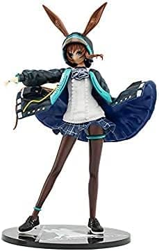 ASEDRFY New Best Private 22CM Limited Edition Beautiful Girl Arknights Amiya PVC Actidon Figure Anime Figure Model Toy Figure Collectible Adult Ornaments Toy Doll Gift Boxed von ASEDRFY