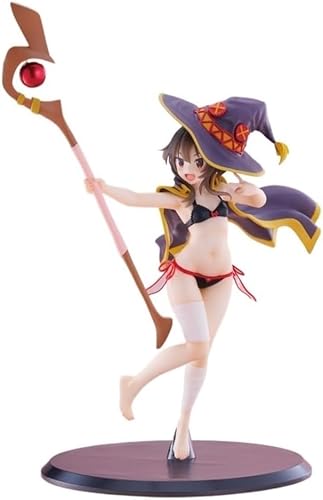 ASEDRFY Nsfw Ecchi Anime-Figur, schöne Welt 3, Badeanzug, HuiHui, niedliche Puppe, Dekoration, Modell, Cartoon-Spielzeugfigur, Anime-Girl-Serie, 18 cm (roter Sockel) von ASEDRFY