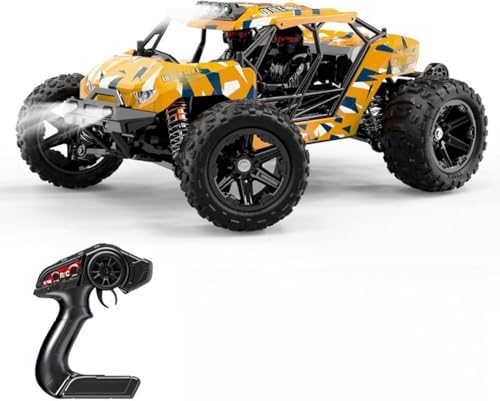ASEDRFY RC Auto Bürstenloser Hochgeschwindigkeits-Geländewagen 1:14 Vollmaßstab Profi Kletterauto Geschwindigkeit 60KM/H von ASEDRFY