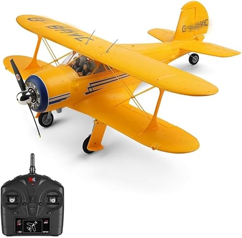 ASEDRFY RC Flugzeug, Doppeldecker 3D/6G System wie echtes Flugzeug, Fixed Wing Remote Control Aircraft Modell, Geeignet für Erwachsene Junge Geschenke von ASEDRFY