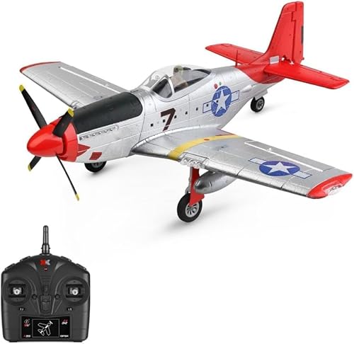 ASEDRFY RC Flugzeug, Vier-Wege-Festflügel-Gleiter, 6-Achsen-Gyro, 3D/6G-Modus, einfach zu fliegen für Jungen und Mädchen von ASEDRFY