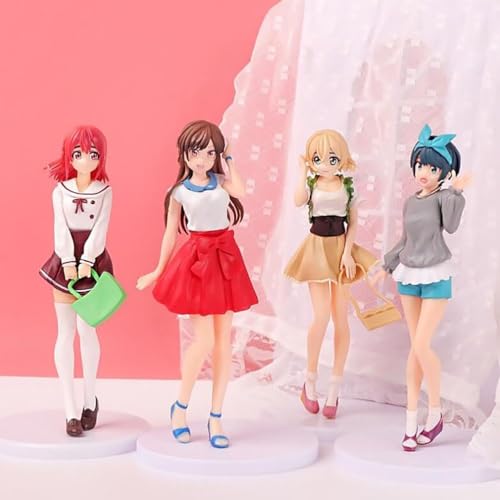 ASEDRFY Rent A Girlfriend Ruka Sarashina PVC-Statue, Anime-Action-Figuren, 18 cm, 4 Stück ASEDRFY Rent A Girlfriend Ruka Sarashina PVC-Statue, Anime-Action-Figuren, 18 cm, 4 Stück von ASEDRFY