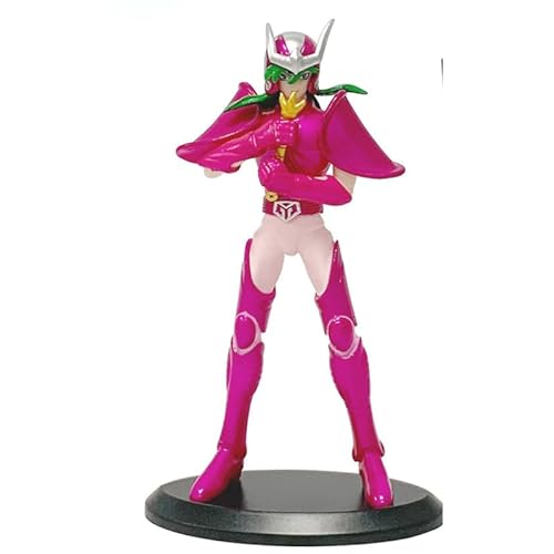 ASEDRFY Seiya, Hyoga, Ikki, Shun, Shiryu Figure, Standing Combat Uniform Figurine 17cm/6.7inch Handmade PVC Character Statue Collectible Craft Gift (d) von ASEDRFY
