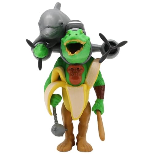 ASEDRFY Shark, Stick Man Figure, Standing Shark, Stick Man Anime Figures 16cm/6.3inch Anime Game Character Statue Model Desktop Handicrafts Gifts (c) von ASEDRFY