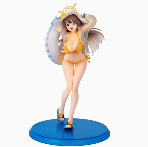 ASEDRFY Shinonome Nonomi-Figur, 22 cm, blau, aus PVC, umweltfreundliche Materialien, geeignet für Zuhause, Büro, Schreibtisch, dekorative Ornamente, Spielzeug von ASEDRFY
