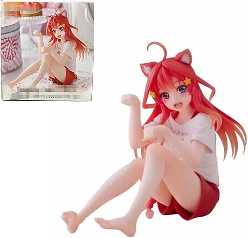 ASEDRFY The Quintessential Quintuplets Actionfiguren zum Sammeln, Itsuki Anime-Modellstatue, PVC-Figuren, Sammlerstück, Statue, Spielzeug, Schreibtisch-Ornamente, 13 cm von ASEDRFY