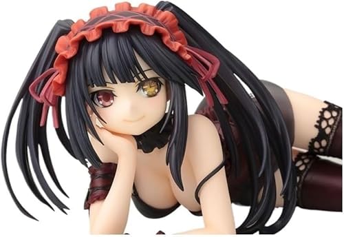 ASEDRFY Tokisaki Kurumi 1/7 Actionfigur Anime Figur/Gemaltes Charaktermodell/Spielzeugmodell Erwachsene Geschenk Anime Collection 20cm/7.9'' von ASEDRFY