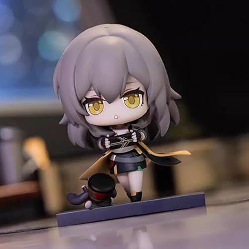 ASEDRFY Toshihiko 7-9 cm Sternschiene KAFKA JingYuan Bronya Seele Trailblazer Figur PVC-Statue Anime-Figuren Actionmodell Sammlung Puppe Dekoration Spielzeug Geschenk (Farbe: Natur) von ASEDRFY