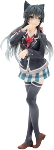 ASEDRFY Yukinoshita Yukino-Figur (Katzenohr-Version), PVC-Figur, Statue, Cartoon-Charaktere, Box-Spielzeugmodell, 20 cm von ASEDRFY