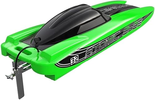 ASEDRFY mclxtoys Barco RC, lancha rápida sin escobillas de Alta Velocidad, Barco de Control Remoto refrigerado por Agua y Resistente a colisiones, Velocidad 80 KM/H. von ASEDRFY