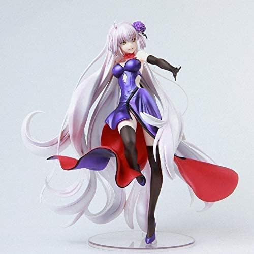 ASEDRFYJeanne D'Arc Dress PVC Characters Model Standing Action Figure Ornament Doll Collection Adult Toy Gifts Deluxe Version von ASEDRFY