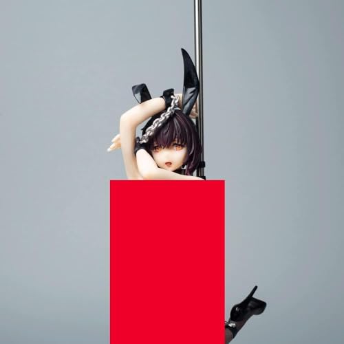 Anime Girl Ecchi Waifu Figura de personajes de anime japon?s, figura desmontable, Shibari Binding Bunny Pretty Girl Modelo de PVC Figura de acci?n para adultos, modelo coleccionable, von ASEDRFY