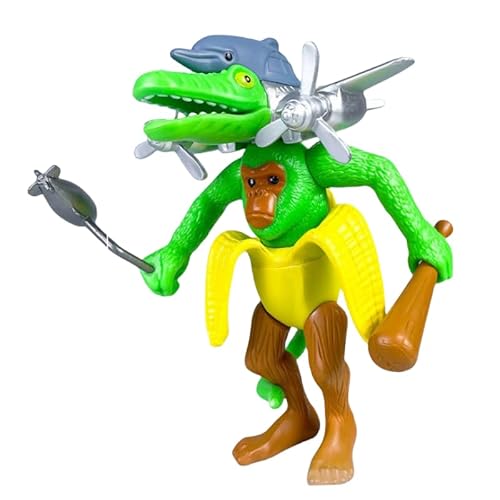 BRR BRR Patapim, ‌ LiriLi Larll, Shark Figure, Standing Action Figures 18cm/7.1inch PVC Character Figurine Cosplay Model Collectible Handicrafts Gift (g) von ASEDRFY