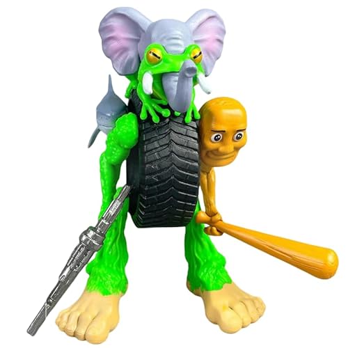 BRR BRR Patapim, ‌ LiriLi Larll, Shark Figure, Standing Action Figures 18cm/7.1inch PVC Character Figurine Cosplay Model Collectible Handicrafts Gift (g) von ASEDRFY