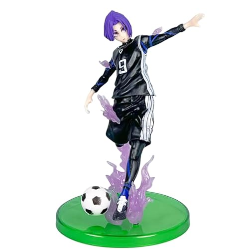 Bachira Meguru‌, Isagi Yoichi, Nagi Seishiro‌, Mikage REO Figure, Playing Soccer Action Figures PVC Character Model Collectible Handicrafts Gift (c) von ASEDRFY